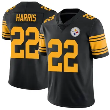 Najee Harris Pittsburgh Steelers Men's Legend Black Color Rush T-Shirt